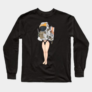 astronaut & legstronaut. space suit. Long Sleeve T-Shirt